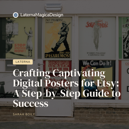 Crafting Captivating Digital Posters for Etsy: A Step-by-Step Guide to Success